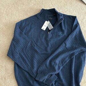 Men’s quarter zip pullover. Carnoustie brand. XL. NWT